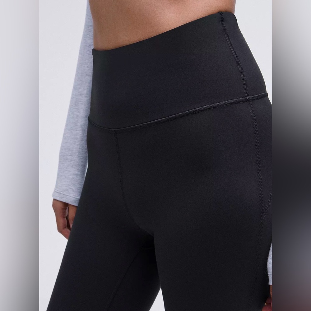 Lululemon Groove Nulu Super-High-Rise Flared Pant, 
Regular, Black, 2 - Picture 5 of 12